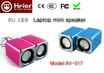mini speaker, capsule speaker, usb 2.0 mini speaker AV-017