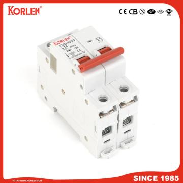 Interruttore a circuito in miniatura 3KA 32A Sirim KNB2-63 2P