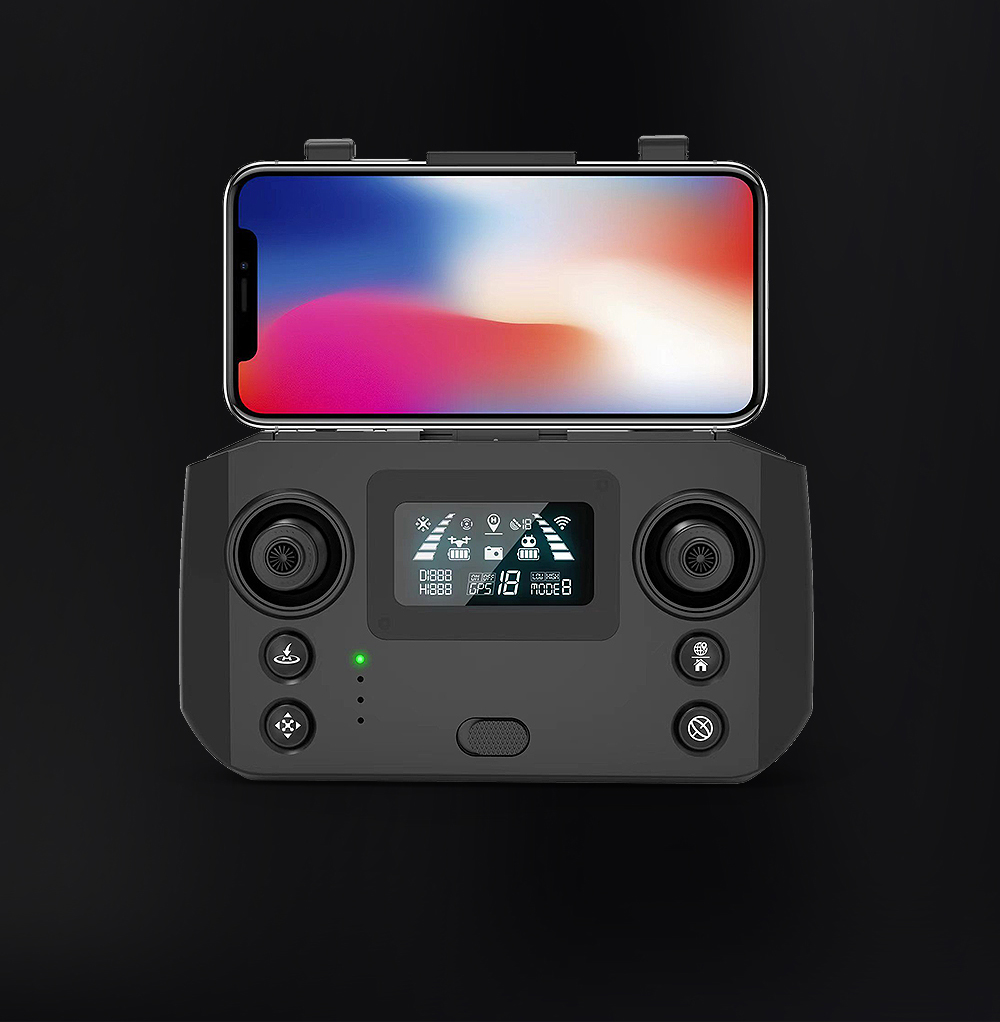 2022 New Drone KF106 MAX 6K HD Dual Camera With GPS Optical Flow Localization Remote Control Aerial Photography Folding Drones
