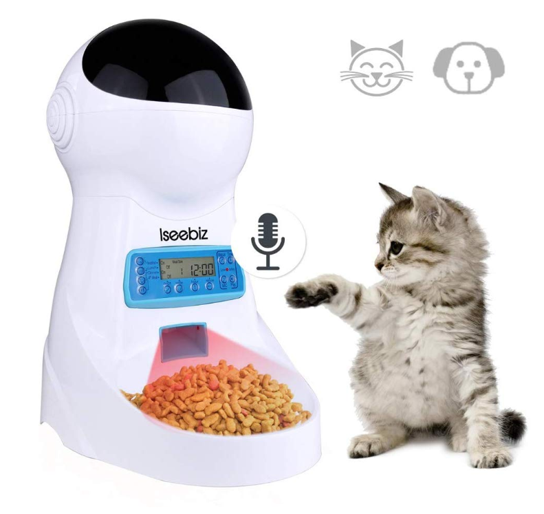 3L Pet Food Dispenser Feeder