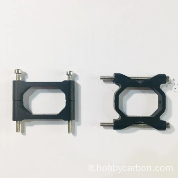 Cina Fascetta Da 25 Mm Per Tubo Tondo Quadrato In Fibra Di Carbonio Produttori