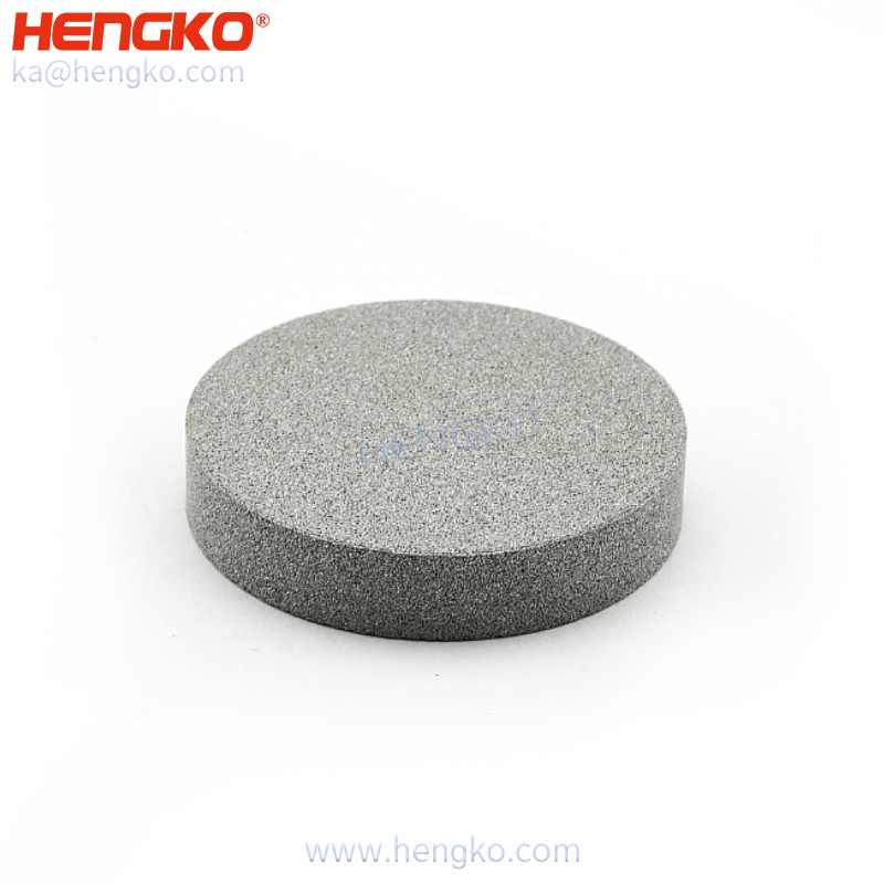 High Temperature Sintered Powder Stainless Steel 304 316 316L Material Porous Filter Disc