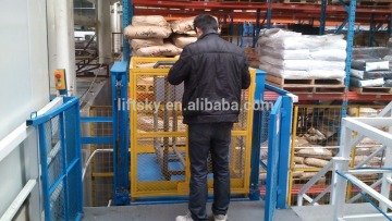 Guide Rail Chain Hydraulic Lift