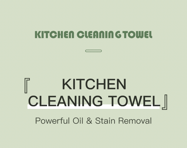Custom cleaning towel