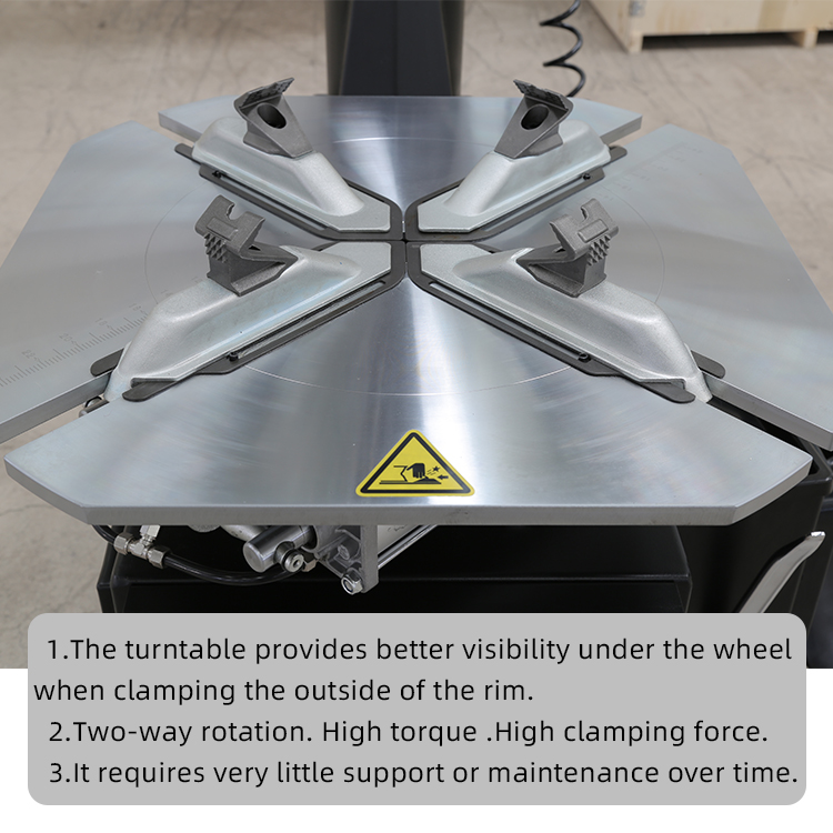 tire changer turntable