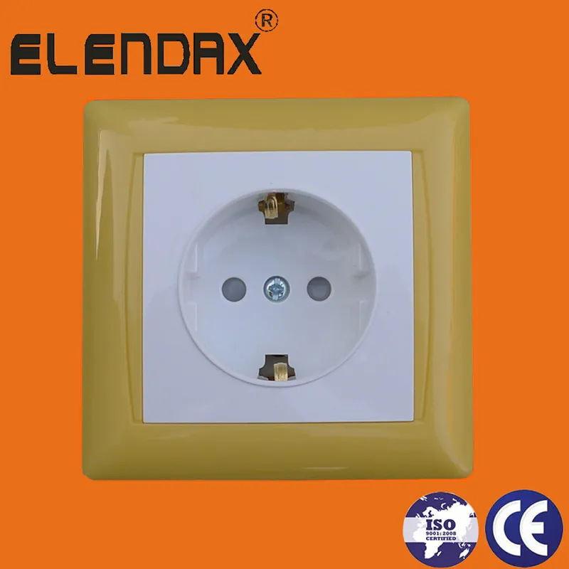 German Style Flush Mounted Electrical Wall Switch (F6001)
