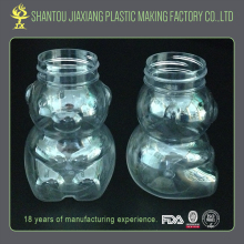 Unique shaped disposable plastic pill eco bottle