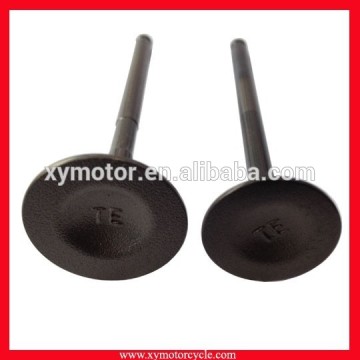 Parts to a Motorcycle Engine Head Valves Intake and Exhaust Valves