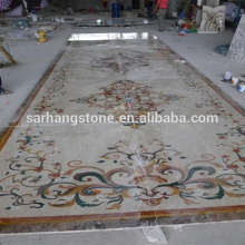 Natural stone Marbles tile Floor Medallions, floor tile borders, custom floor inlays