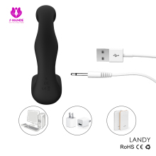 Rechargeable vibrating men's prostate massager,powerful prostate vibrator sex toy for male
