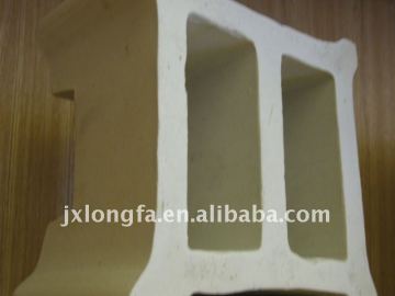 Ceramic grill and beam for scrubbers tower PACKINGS