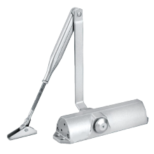 Adjustable aluminum hydraulic automatic silent door closer