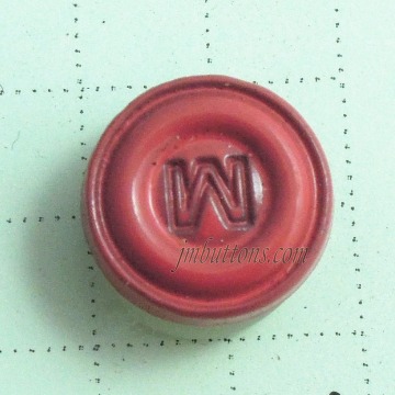 plating custom brand bags belt metal rivets