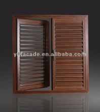 Aluminium Louver Shutter narrow frame profiles Reliability and security