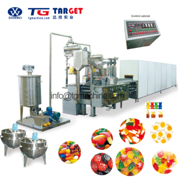 Automatic Jelly /Gummy Candy Depositing Line jelly candy machine gummy candy machine