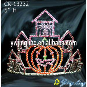 Holiday Custom Pumpkin Castle Pageant Crowns