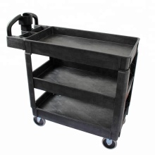 3 Shelf Industrial Hand Cart - Tool Service Utility Cart
