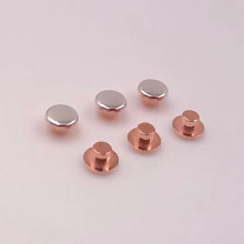Unique High-Quality Silver Alloy Bimetal Rivet Electrical Contacts