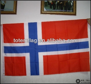 Polyester Norway Ntional Flag