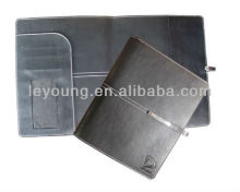 Leather look a5 notebook cover design