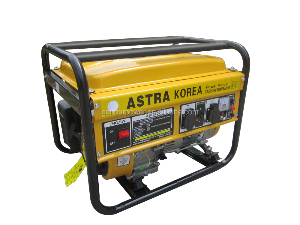 5.5HP 6.5HP gasoline generator set air cooled 7.5HP generator Power 1KW to 10KW power generator