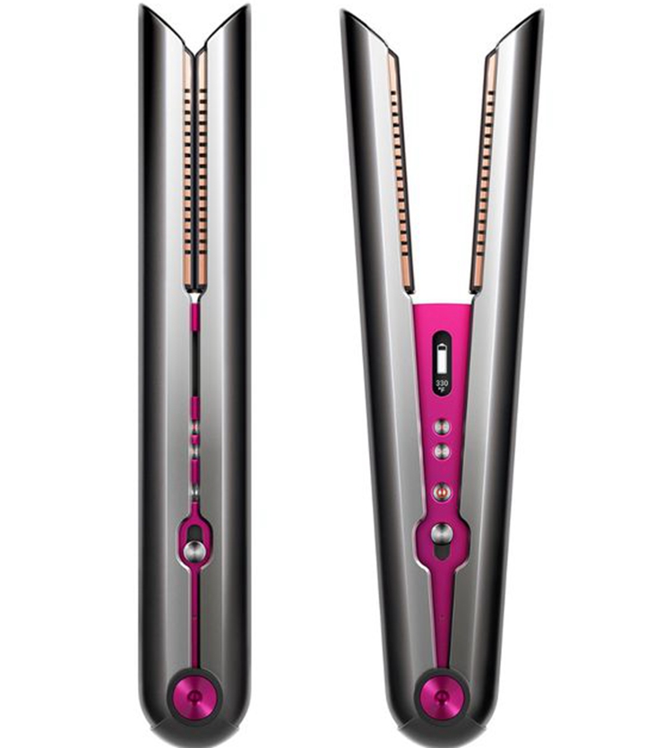 Anti Frizz Static Add Silky Shine Salon Smooth To Your Hair Styling Tool Nano Titanium Flat Iron Touch Screen Hair Straightener