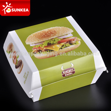 FDA approved disposable hamburger boxes