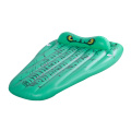 Chaussures de crocodile OEM Piscine Alligator Gonflable Lounge