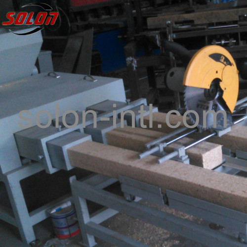 Wooden sawdust block for pallet