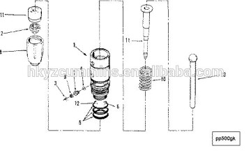 Genuine USA Cuinss VTA28-G5 injector 3058849