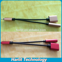 Aluminum Shell 2 in 1 Charger And Headphone Jack Adapter For iPhone 7 Support IOS 10.3.2 System