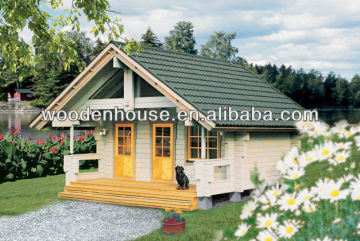 Beautiful small wooden house design