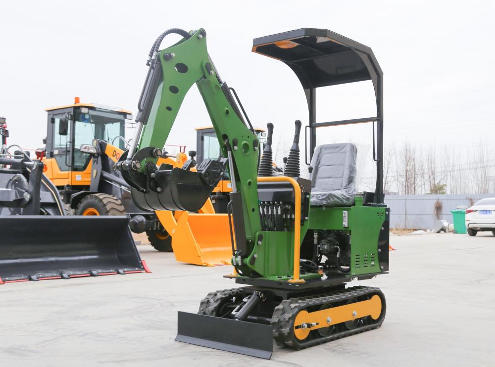 ใหม่ 0.8ton Mini Excavator พร้อมเครื่องยนต์ Koop