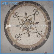 Tile round mosaic medallion floor patterns