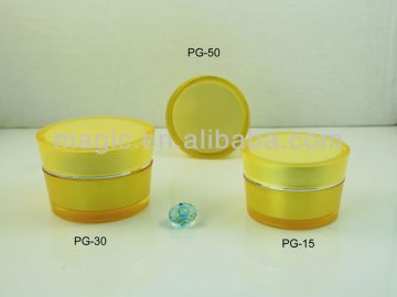 Manufacturer Cone shape 15ml cosmetic containers plastic containers for cosmetics custom cosmetics containers