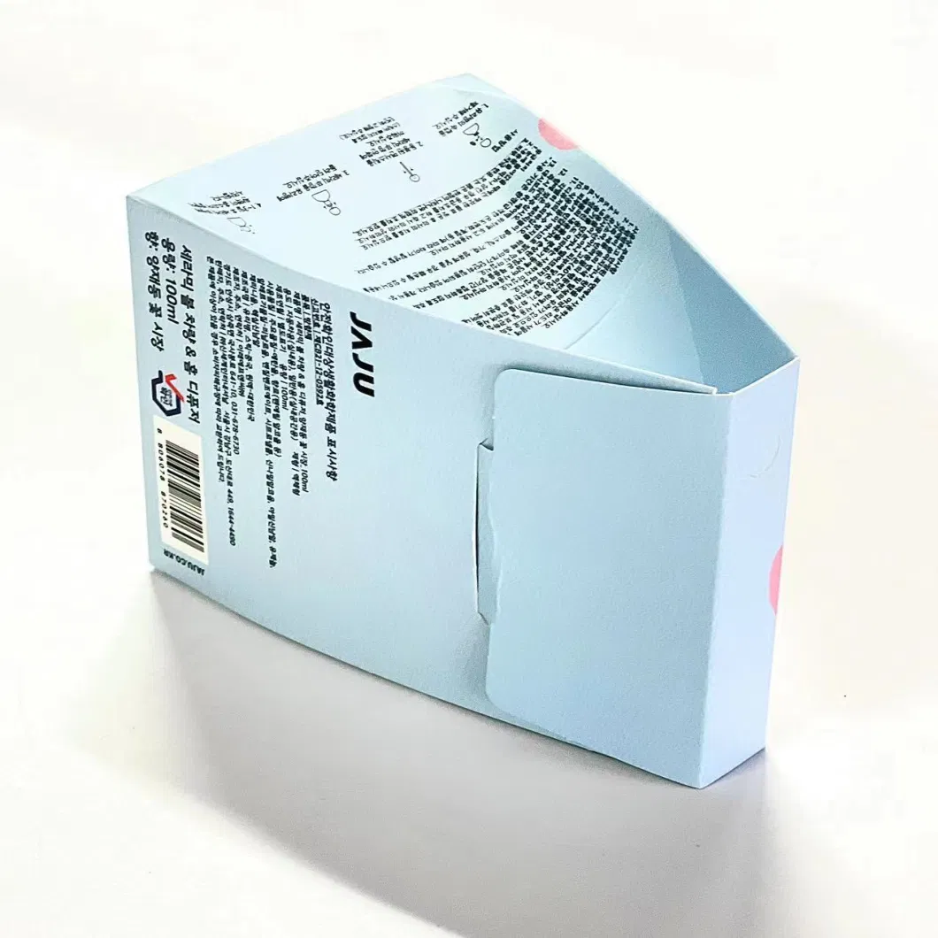 China Manufacturer Custom Cosmetic Face Cream Gift Paper Box with PVC Window