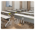 学校の折りたたみ可能な学生家具折りたたみ訓練テーブル