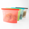 Sac de rangement pour aliments frais en silicone Zip Lock Recyle