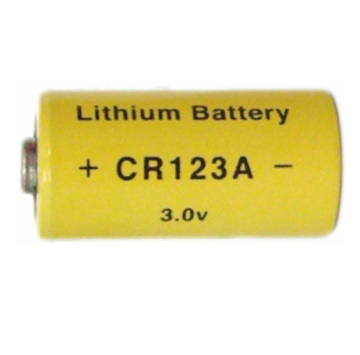 CR123A Lithium Manganese Dioxide batteries for flashlight