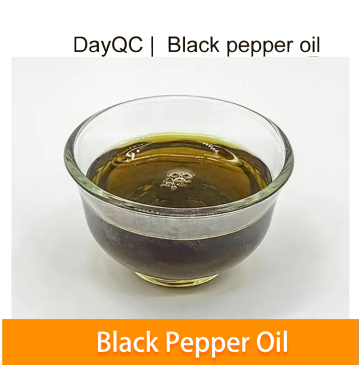 Black pepper oil black pepper essential oil material
