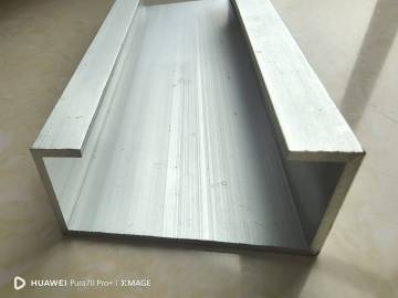 Alimunum alloy anodized C profiles