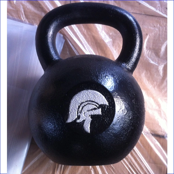 China Wholesale 16kg 24kg Custom Cast Iron Vinyl Dipped Powder Coating Kettlebell