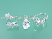 GSA005 silver jewelry sets