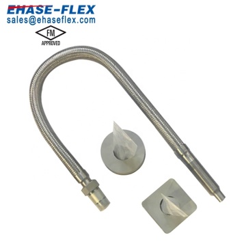 Fire Sprinkler Flexible Hose For Firefighting FM Approved