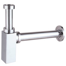 Stainless Steel G1 1/4 Bottle Trap Siphon for Bathroom Sink and Bathtub - Factory Produced