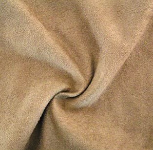 Polyester microfiber suede fabric