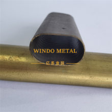 Pool decorative brass tube fencing