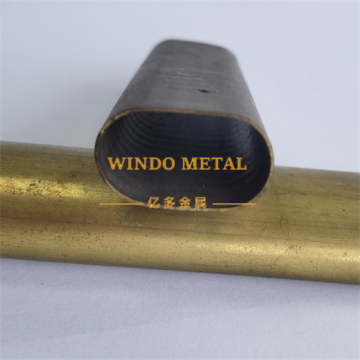 Pool decorative brass tube fencing