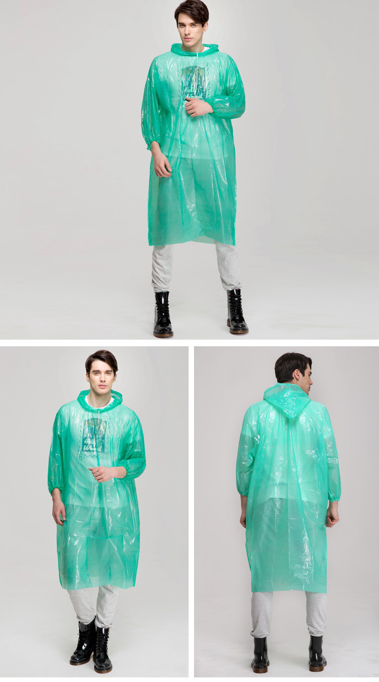 one time raincoat