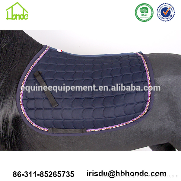 wholesale equestrian Navy Blue saddle pad